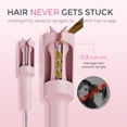 thumbnail image 4 of Curling Iron TYMO CURLPRO Beach Waves - Varilla rizadora (1 pulgada), color rosa, 4 of 7