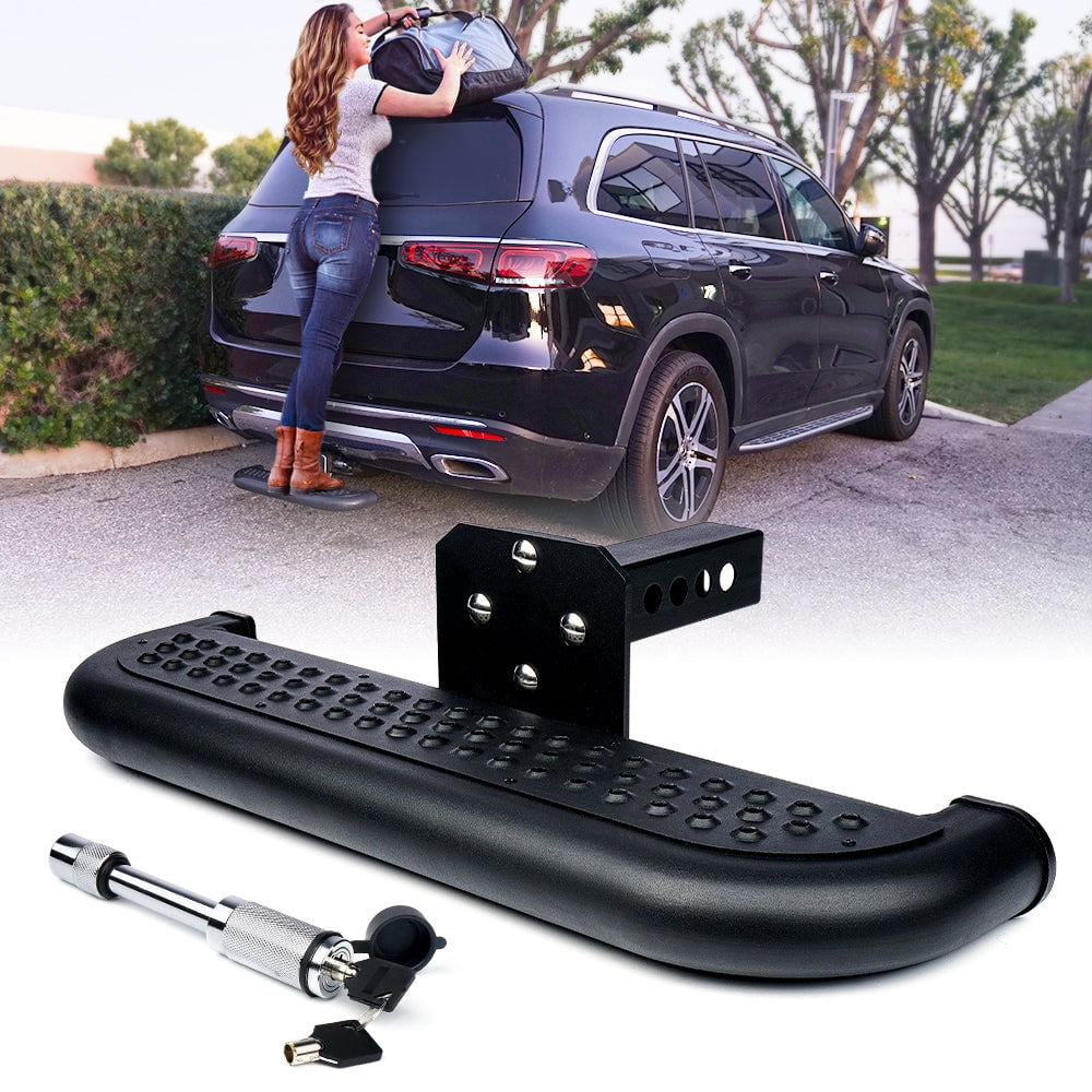 Xprite Trailer 26" Tow Hitch Step with Hitch Lock for 2Inch Receiver