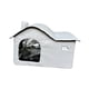 thumbnail image 4 of Refugio para gatos callejeros, casa exterior plegable, impermeable, cueva para gatos, cama para gatitos de interior, animales pequeños, patio, garaje L, 4 of 8