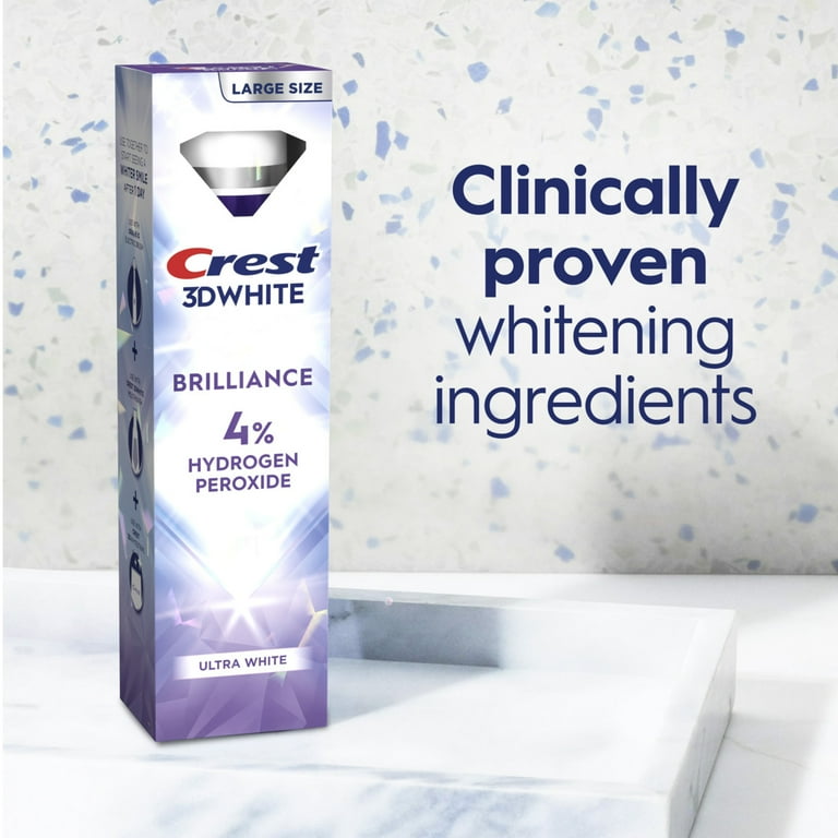Crest 3D White Brilliance Pro Ultra Teeth Whitening Toothpaste