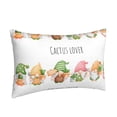 thumbnail image 2 of Bixox Cactus Gnome Printed Pillow Protector,Super Soft Ideal for Home,Guests,Rentals - 20"x30", 2 of 8