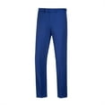 thumbnail image 4 of Wehilion Men's Premium Slim Fit Dress Suit Pants Slacks Tight Suit Elastic Formal Trousers,Royal Blue,XS, 4 of 6