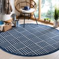 thumbnail image 4 of SAFAVIEH Cottage Portmont Geometric Indoor/Outdoor Area Rug Grey/Beige, 8' x 11'2", 4 of 5