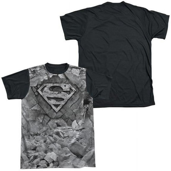 Superman Rock & Rumble Unisex Adult Halloween Costume Sublimated T Shirt