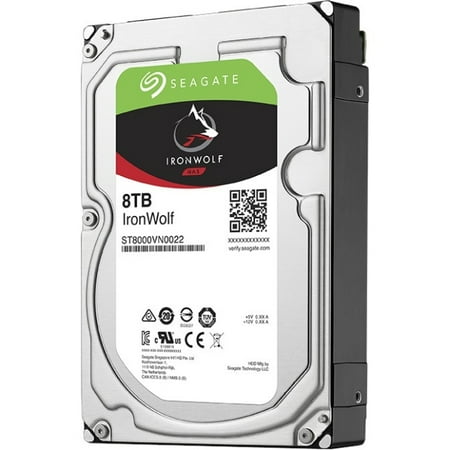 Seagate ST8000VN0022 8Tb Sata 3.5In 7200Rpm 256 Cache Nas (Best Hdd For Nas)