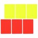 thumbnail image 3 of 6 uds juego de fútbol tarjetas rojas amarillas Kit de tarjetas de árbitro tarjetas de partido de baloncesto para deportes, 3 of 5