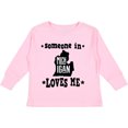 thumbnail image 3 of Inktastic Michigan Travel Gift Someone Loves Me Boys or Girls Long Sleeve Toddler T-Shirt, 3 of 5
