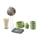 thumbnail image 3 of Matcha set cerámica tazón de matcha con cuchara de té té té japonés kit para batir para principiantes regalos de amantes del té de la familia verde, 3 of 9