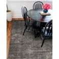 thumbnail image 5 of Unique Loom Portland Collection Area Rug - Woodburn (4' 1" Square Gray/Ivory), 5 of 9