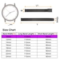 thumbnail image 2 of Uxcell Mesh Watch Band 10mm Quick Release Adjustable Strap, Black, 2 of 7