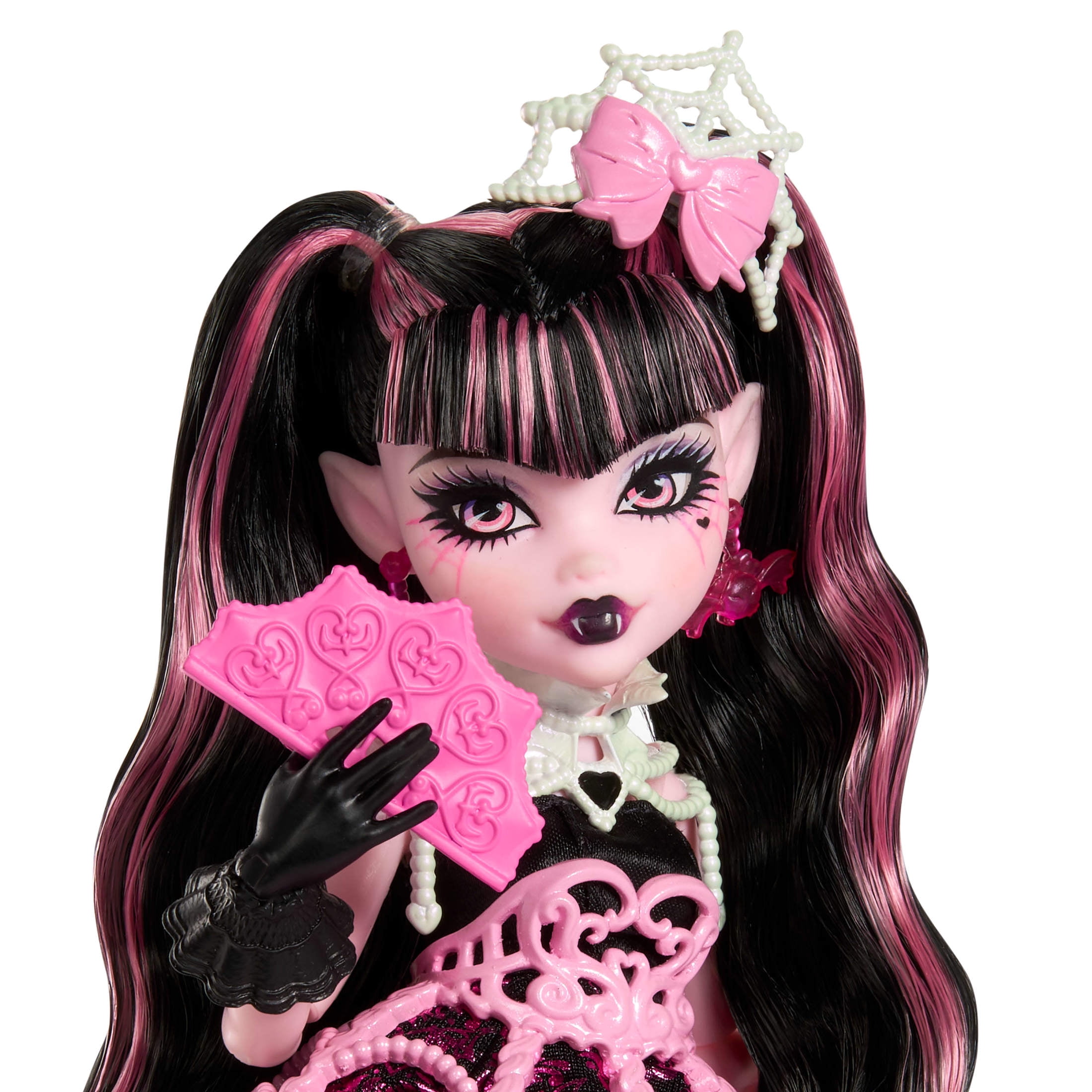 Monster High Scary Sweet Birthday Draculaura Doll in Party Dress with Balloon & Gift