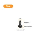 thumbnail image 2 of #2 x 3/16" Phillips Pan Head Self-tapping Screw, 100pcs - 304 Stainless Steel Round Head Wood Screw (Black), 2 of 6