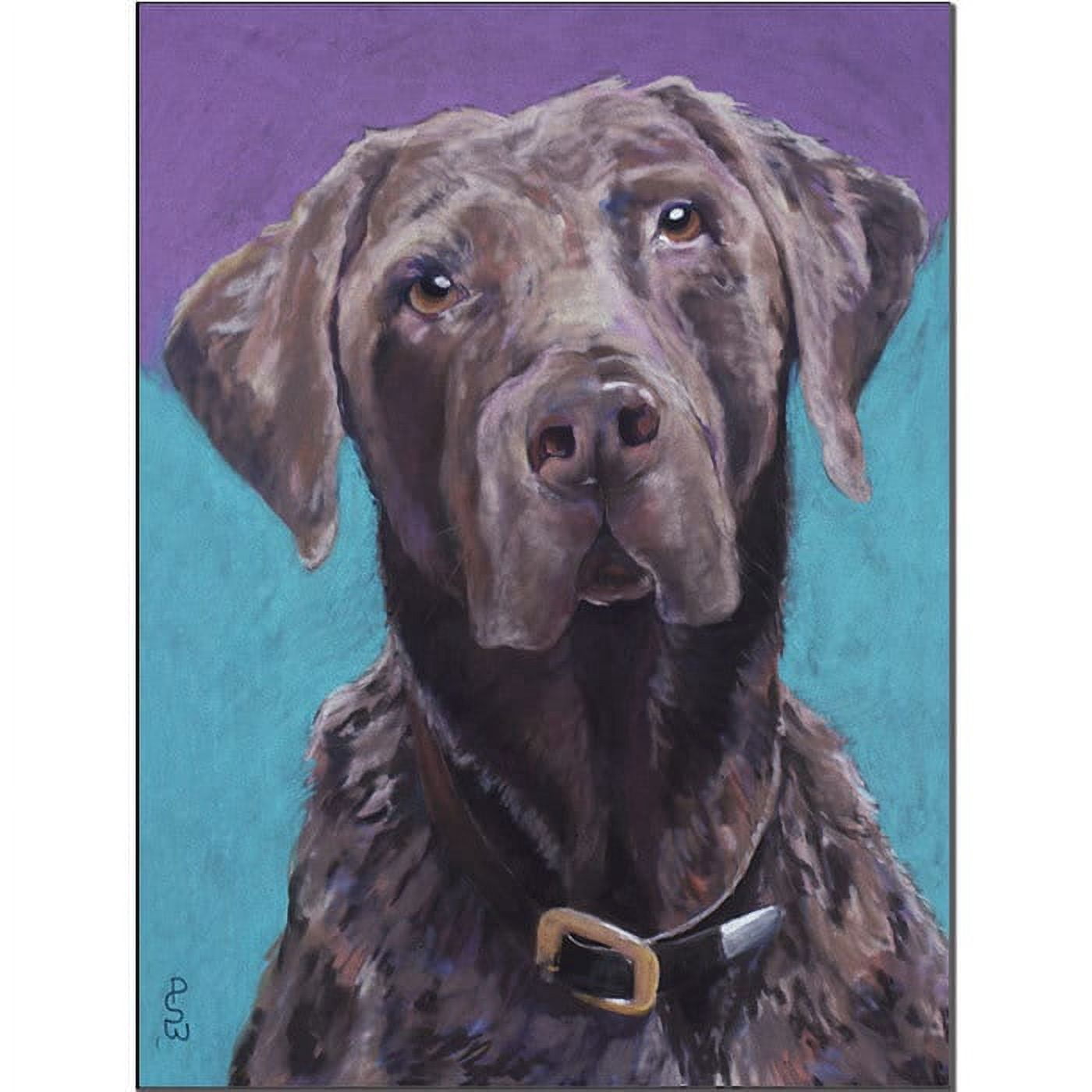 Trademark Art "Max" Canvas Art by Pat Saunders-White