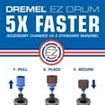 thumbnail image 4 of Dremel EZ725 70-Piece All-Purpose Rotary Tool Accessory Set With Storage Kit - EZ-Lock And EZ Drum For Faster Accessory Changes - Perfect for Cutting, 4 of 9