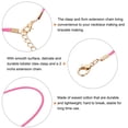 thumbnail image 4 of Uxcell 10Pcs Cordones de Collar Encerados al por Mayor 18" 1.5mm Cuerdas de Collar Rosa Fucsia, 4 of 6