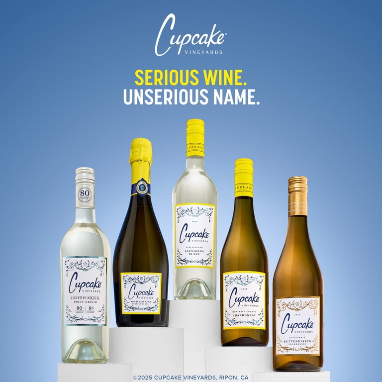 Cupcake Vineyards Sauvignon Blanc, White Wine, 750ml - Walmart.com