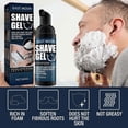 thumbnail image 2 of Men's Shaving Cream - Gentle, Moisturizing Foam for Softened Beard & Close, Comfortable Shave - Refreshing Skin Care in 60ml, 2 of 5