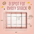 thumbnail image 5 of COOK WITH COLOR Snack Box, 16-Compartment Lunch Box & Food Storage Container, Dark Pink, 2-pack, 5 of 10