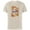 Natural, variant on Aladdin Abu Monkey Mischief - Short Sleeve Cotton T-Shirt for Adults - Customized-Natural