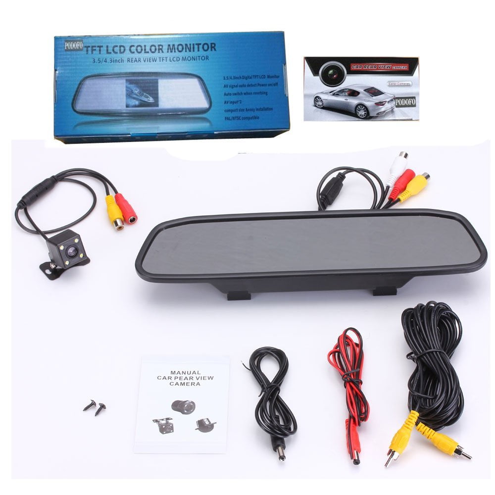 Car HD Video Auto Parking Monitor, 4 