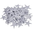 thumbnail image 1 of 3 Sets Christmas Theme EVA Foam Stickers Glitter Powder Star Adhesive Decals for Kid Arts Craft Silver 28~45x27.5~50x2mm 50pcs/set, 1 of 5