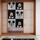 thumbnail image 2 of Cortina divisoria de puerta de Mickey Mouse, cortina opaca para puerta, cortinas de privacidad, tapices decorativos para dormitorio, cocina, baño, 34 x 56 pulgadas, 2 of 7