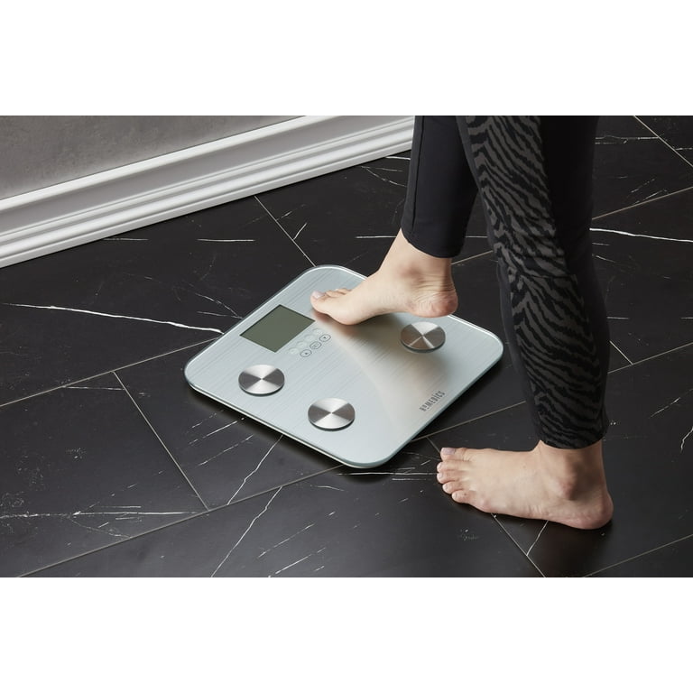 Best Buy: HoMedics HealthStation Body Fat Analyzer and Scale  Stainless-Steel SC-540
