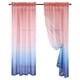 thumbnail image 1 of Autumn Clearance Minimalist Gradient Window Screen Bedroom Living Room Non Perforated Finished Screen Curtain, 1 of 6