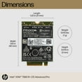 thumbnail image 3 of Intel XMM 7560 R+ - modem Cellulaire Sans Fil - 4G LTE Advanced Pro - Carte M.2 - 150 Mbps - pour EliteBook 64X G10, 65X G10, 83X G10, 84X G10, 86X G10, 3 of 3
