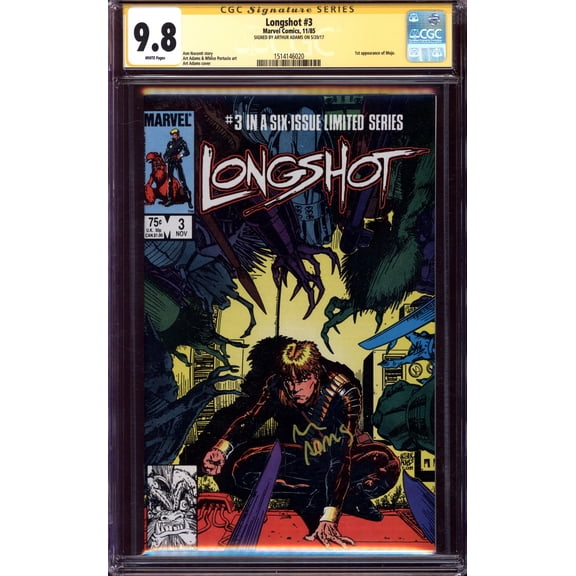 Longshot #3 - CGC 9.8 Comic Book