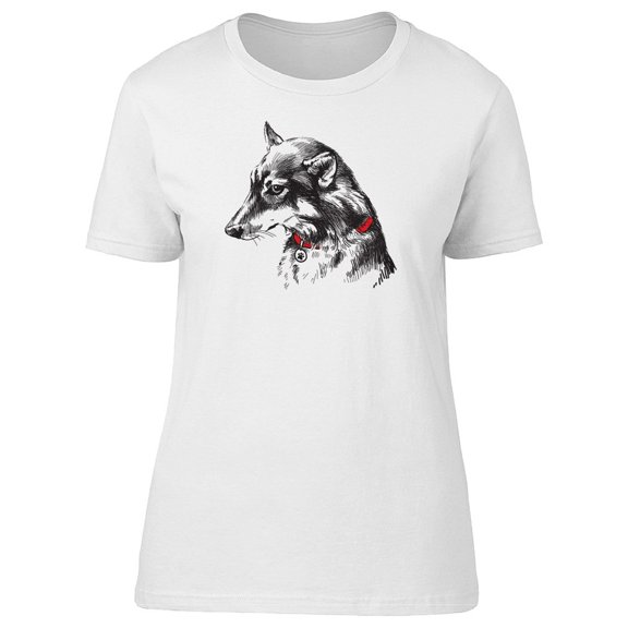 Cute Dog Head Tee Men's -Image by Shutterstock