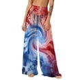 thumbnail image 2 of Gamivast Swimsuit Cover Ups for Women Mesh Beach Pants High Waisted Wide Leg Sheer See Through Bathing Suit Bottoms Summer Vacation Pool Party Outfits, 2 of 8
