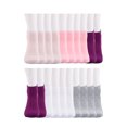 thumbnail image 5 of No Boundaries Women's Ankle Cut Socks, 20 Pack, Shoe Size 4-10, 5 of 5