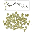 thumbnail image 3 of Tapón de de 100 piezas, tapón de de goma , tapón de de , soporte de s deslizantes, accesorio de Macarena Tapones de gancho de pesca, 3 of 8