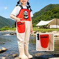 thumbnail image 7 of MEZZALL Child Boys Kids Chest Waders with Non- Boots Waterproof Trousers, Youth Waterproof Fishing Waders for Kids, 7 of 7