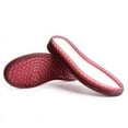 thumbnail image 4 of 1 Pair Soft Rubber Soles Hand-woven Hook Line Soles Anti-slip Shoe Patch Durable Repair Replacement For Boot Shoes Red 36, 4 of 6