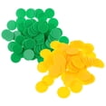 thumbnail image 1 of Fichas de bingo para niños perfke Amarillo Fichas de póker, 1 of 9