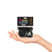 Sleek 500 pack Black Rubber Bands