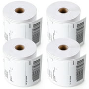 LotFancy 4 Rolls 4x6 Direct Thermal Shipping Labels, 1000 Labels