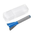 thumbnail image 3 of Unique Bargains 1/4' Shank 5/8' Dia Tungsten Carbide Dovetail Joint Bit Dovetail Router Bit for Wood, 3 of 7