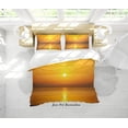 thumbnail image 3 of 3D Sunset Sky Lake Landscape Quilt Cover Set Bedding Set Duvet Cover, 3 of 3