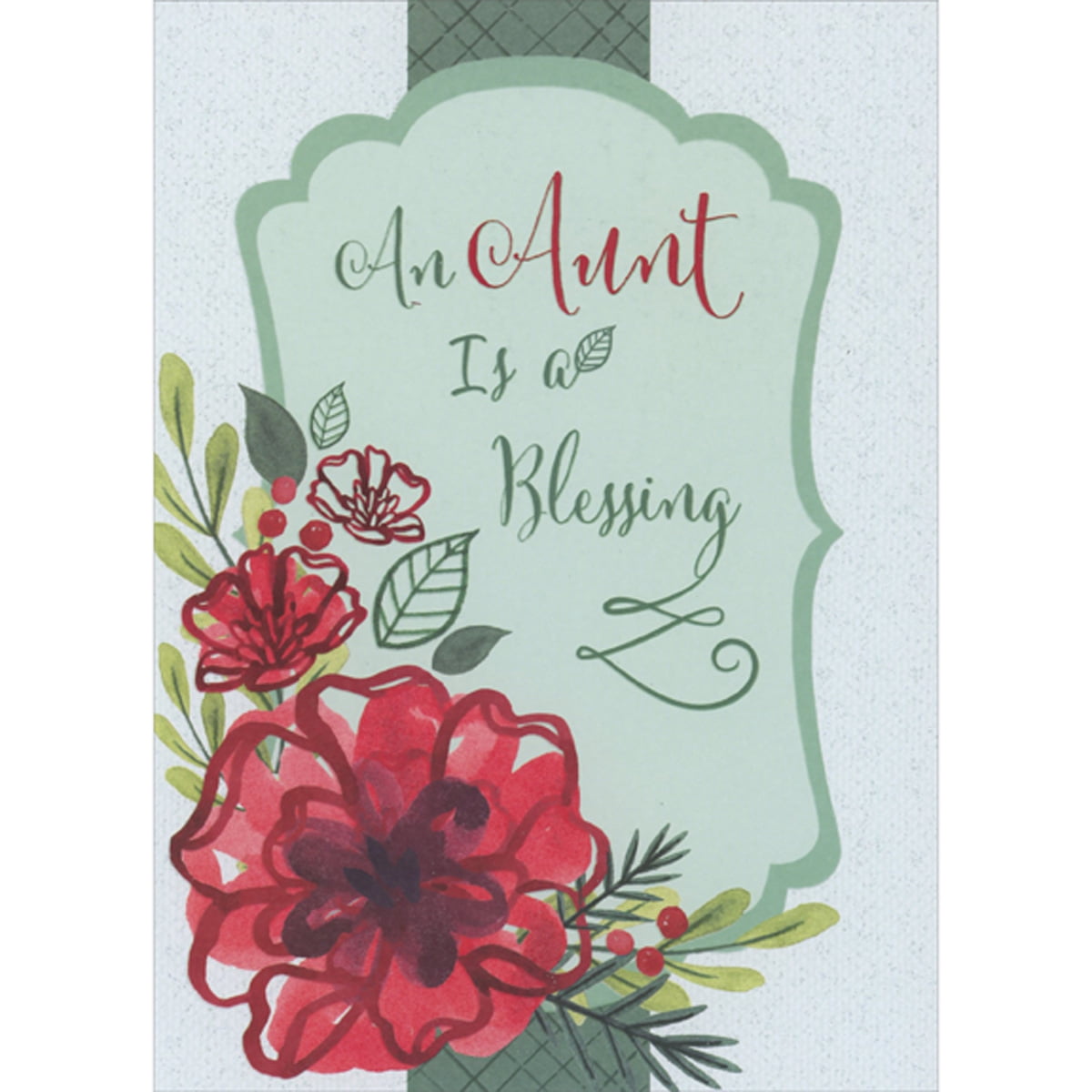 Tarjeta De Feliz Aniversario Con Flores, Tarjetas De Aniversario