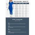 thumbnail image 2 of Med Couture Touch Scrubs Top For Women V-Neck Tuck In MC7448, 2 of 6