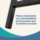 thumbnail image 5 of VASAGLE Banco de Comedor, par de 2, Estilo Industrial, Marco de Acero, para Cocina, Sala de Estar, 12.8 x 42.5 x 19.7 Pulgadas, café rústico, 5 of 6