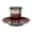 Brown, variant on Nua 58039 4.7 oz Stainless Steed Kiddush Cup Set, Brown
