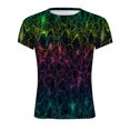 thumbnail image 4 of Camiseta con escote de verano a la moda para hombre Patrón de impresión 3D Manga corta Pompotops oipoqjl5835, 4 of 5