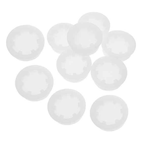 FRCOLOR 10pcs Replacement Drum Bung Caps Threaded Bung Caps Drum Bung Sealing Plugs Barrel Plugs Industrial Drum Lids for 200L Oil Drum