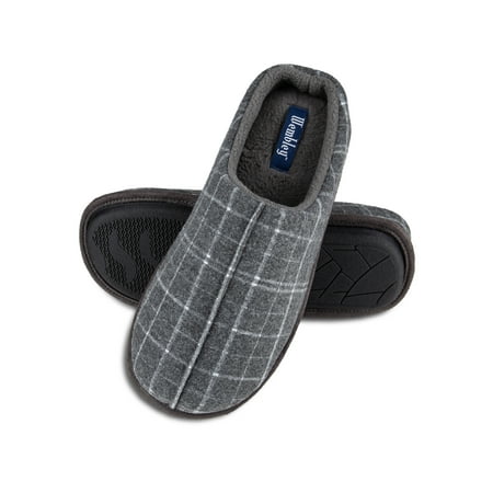 

Wembley Men s Classic Memory Foam Padded Indoor/Outdoor Clog Slippers