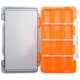 thumbnail image 3 of Caja de pesca portátil impermeable cebo señuelo cajas de anzuelos herramienta de pesca (naranja) Hugtrwg  Para Estrenar, 3 of 8