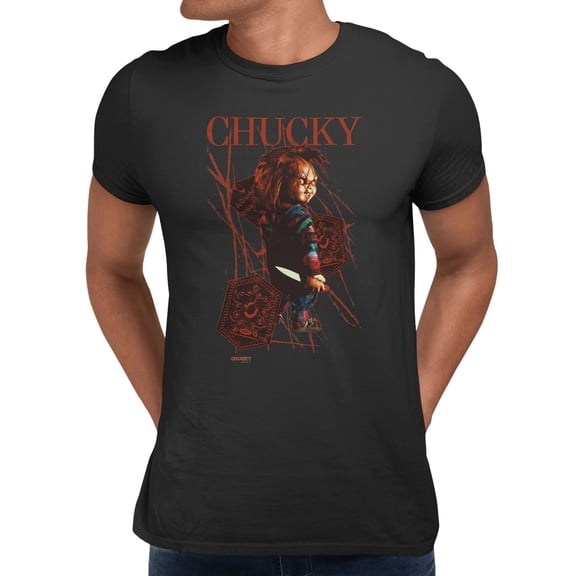 Chucky Child's Play Graphic Men's Graphic T-Shirt (Black, S-2XL)